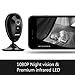 IP Camera, ANNKE Nova S 1080P HD WiFi Wireless Security Camera, Work with Amazon Alexa, Two-Way Audio, Cloud Service Available