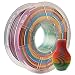3D Printer Filament 1.75mm PLA Shiny Silk Multicolor Rainbow - TTYT3D 1KG 2.2lbs Spool Widely Compatible for 3D Printing primary