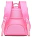 Moonmo Cute Cat Face Pink Kitty Waterproof School Backpack Girls Book Bag (Large, Pink)