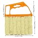 2PCS Blind Cleaner , Air Conditioner Mini Brush , Window Contacts Blade Cleaning Vertical Duster With 7 Slat Handheld Household Tool , Washable Dust Venetian Shutters For Housework , Office Yellow
