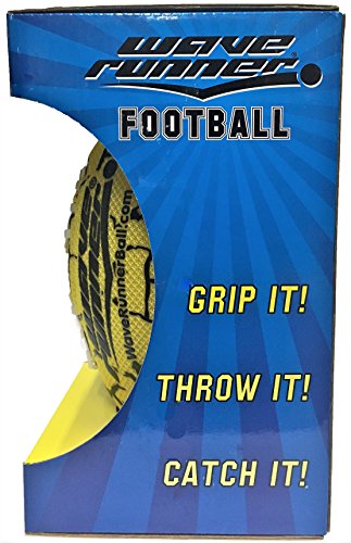 image for Wave Runner Grip It Waterproof Football Size 9.25 inches with Sure Gri