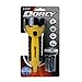 Dorcy 41-2510 Floating Waterproof LED Flashlight with Carabineer Clip, 55-Lumens, Yellow