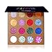 UCANBE Pro Glitter Eyeshadow Palette - Professional 16 Colors - Chunky & Fine Pressed Glitter Eye Shadow Powder Makeup Pallet Highly Pigmented Ultra Shimmer for Face Body primary