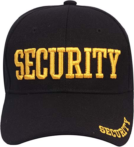 Enimay Law Enforcement Hook Loop Closure Hat's (Single, Security Black Yellow)