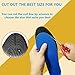 Magnetic Massage Insoles，Breathable Foot Acupressure Shoe Pads, Improve Blood Circulation，Reflexology Anti-Plantar Fasciitis Pain Relief Insoles for Men Women
