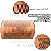 Beard Comb -Fine & Coarse Tooth - Handmade Genuine Sandalwood Brush for Hair - Smells Amazing - Anti-Static - For Stylish Beard & Mustache Grooming- Best Premium Giftbox Set & BONUS a Digital Booklet