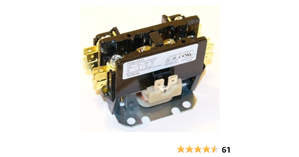 Oem Replacement For Heil Single Pole 1 Pole 25 Amp Condenser Contactor Relay 1050699 By Heil Amazon Com Tools Home Improvement