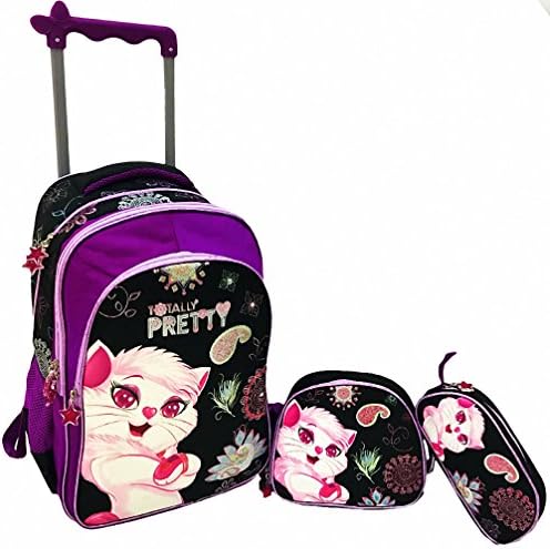 School Bag LuggageTrolley Sets