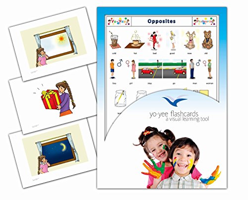 Opposites and Adjective Flashcards for Vocabulary Buidling - English Vocabulary Cards