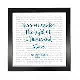 Ed Sheeran, Thinking Out Loud, Song Lyrics Print