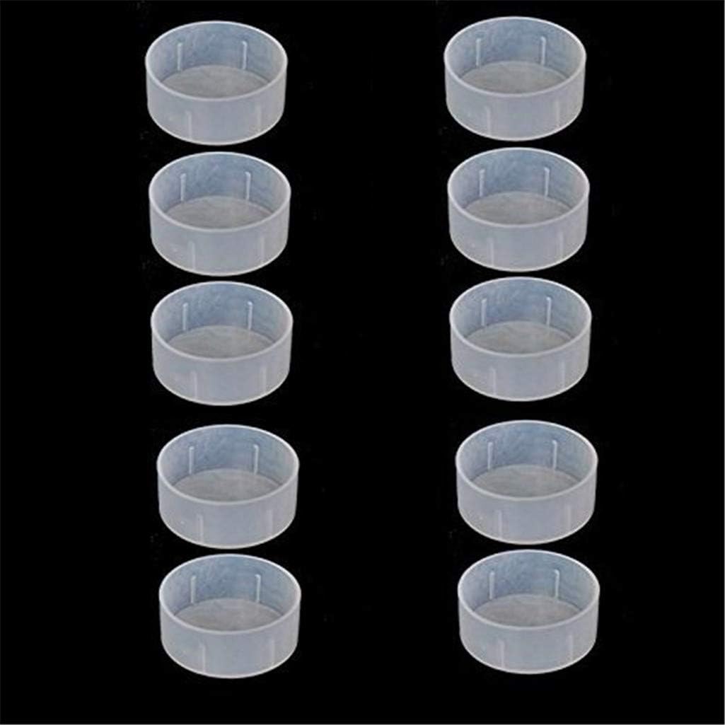 Dust Caps for 1.25" Telescope Eyepieces Barlow Lens or Other Accessories - 10 Caps a Set