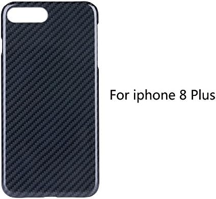 JAYEGT Carbon Fiber Glossy Case Cover For iPhone 8 Plus