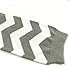 Wrapables Colorful Baby Leg Warmers, Chevron Gray and White,Chevron Gray and White,12 x 3.5 inches