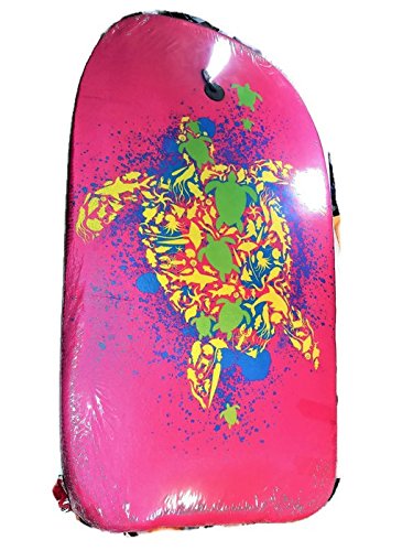 Body Board (Planche de Surf) - Summer Ete -Ocean Turtle Multy - Color, (Approx. 32.5 x 17.25 x 1.75 In)