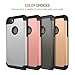 iPhone 8 Case, Trianium Protanium Apple iPhone 8 Case (2017) with Heavy Duty Protection / Shock Absorption / Dual Layer TPU + Rigid Back Armor / Scratch Resistant / Reinforced Corner Frame - Gold
