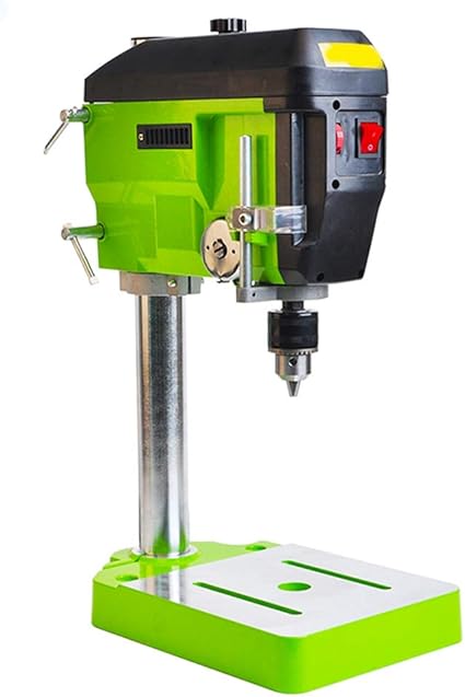 220v 680w Mini Perceuse A Colonne 1 5 13mm Multifonction Banc Drill Fraiseuse Drill Reglable Vitesse Electrci Amazon Fr Bricolage