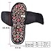 BIAL EX Massage Slipper Shoes Rotating Accupressure Foot Slippers for Men Women (Average Size)