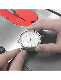 A Line It Basic Kit con indicador de dial para alineación y calibración de trabajo tienda maquinaria como sierras de mesa, sierras de correa y prensas de taladro