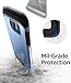 Spigen Tough Armor Galaxy S7 Edge Case with Kickstand and Extreme Heavy Duty Protection and Air Cushion Technology for Galaxy S7 Edge - Blue Coral