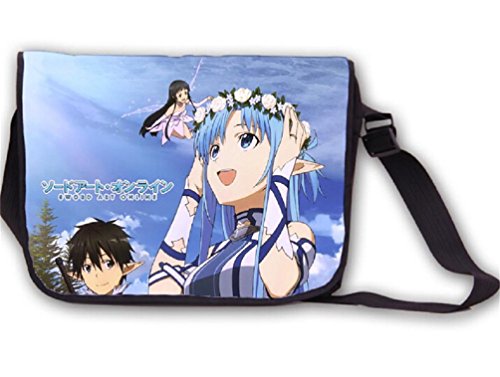 Siawasey Sword Art Online Anime Kirigaya Kirito Messenger Bag Backpack Shoulder Bag - Image 298