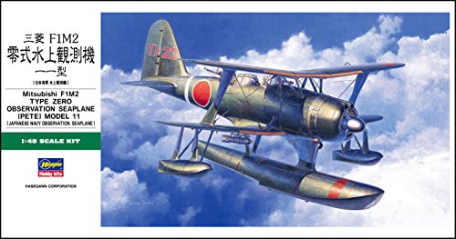 Hasegawa 1/48 Mitsubishi F1M2 Type Zero Seaplane Pete" Model 11 (New Tooling)"