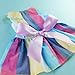 Fitwarm® Adorable Rainbow Ribbon Dog Dress Dog Shirt Dog Clothes Pet Dress, Medium