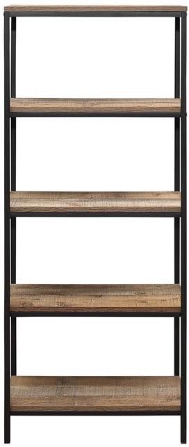 Birlea Urban 5 Tier Bookcase, Wood, Rustic, 30 x 60 x 144 cm - Image 3