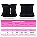 YIANNA Waist Trainer Slimming Body Shaper Belt - Sport Girdle Waist Trimmer Compression Belly Weight Loss