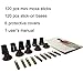 Stick On Moxa Sticks Moxibustion - Mini Moxa Sticks with Self-Adhesive Large Candle Base 120PCS