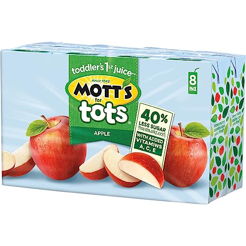 MOTT’S FOR TOTS APPLE, 6.75 FL OZ BOXES, 8 PACK