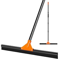 BUVE 18" Heavy Duty Floor Squeegee for Concrete Water Remova