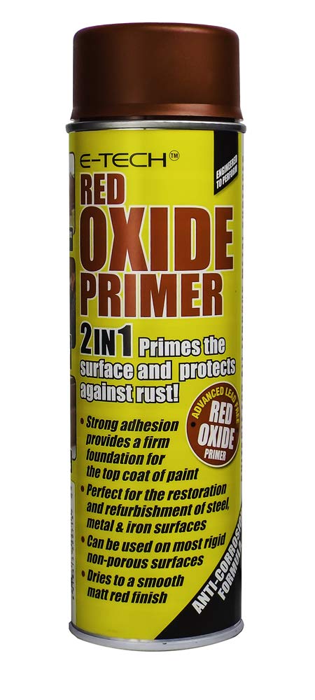 MP Essentials Anti Corrosion Ultra Red Oxide Primer for Restoring Steel, Metal & Iron Surfaces (1)