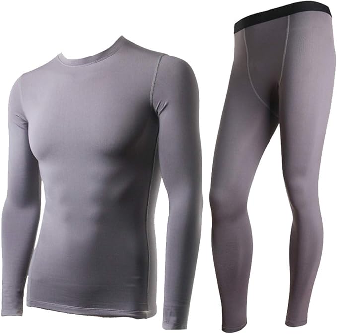 SUPERWARMSETS Winter Thermo-Unterwäsche-Sets Männer Quick Dry Antimikrobielle Stretch Thermo ...