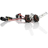 Xentec 9006 6000K HID Xenon Bulb x 1 pair (HB4, Ultra White)