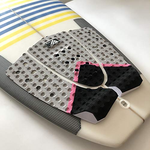 3 Piece Stomp Pad Surfboard EVA Traction Pad with 3M Adhesive