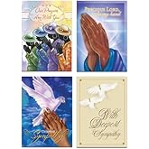 African American Expressions - Boxed Sympathy Cards Assortment - Greeting Cards with Envelopes | Religious and All-Occasion Cards