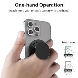 MonIdea Magnetic Phone Grip for MagSafe, Phone Ring
