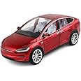 Model X Diecast Car - 1/24 Scale, Pull Back Vehicles with Sound & Light, Eagle Wing Door, Perfect for Kids & Adults, Birthday Gift