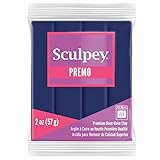 Sculpey Premo Polymer Oven-Bake Clay, Ultramarine