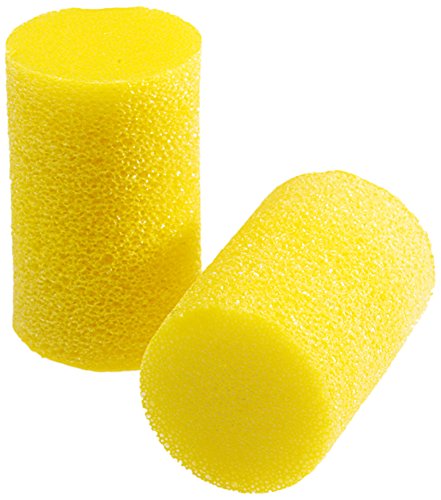 EÂ·AÂ·R Classic Small Earplugs in Pillow Paks, PVC Foam, Yellow, 200 Pairs
