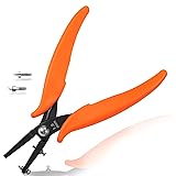 LEONTOOL Metal Hole Punch Pliers 6" Small Round