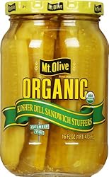 MOUNT OLIVE Organic Dill Sandwich Stuffers, 16 FZ