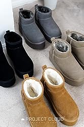 Project Cloud 100% Genuine Suede Leather Ankle