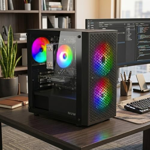 i5 Desktop PC Computer Up to 3.8GHz | RAM 16GB | SSD 500GB | GT 730 4GB | USB WiFi | Windows 11 Pro Pre-Installed | Tower Home Office Work | Checkpoint