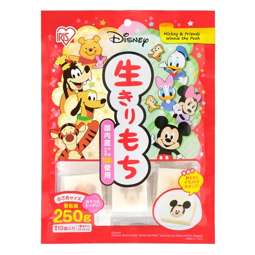 アイリスオーヤマ ディズニー生きりもち個包装 250g