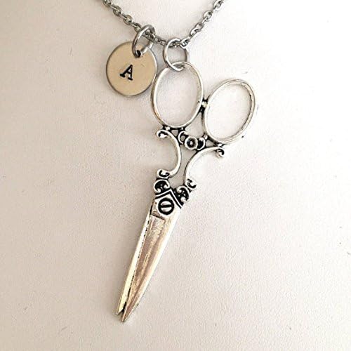 Scissors necklace - hairstylist - seamstress - groomers - hair stylists - hair cutters