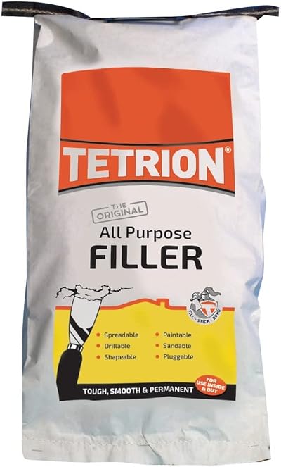 Tetrion All Purpose Powder Filler 10kg – Interior Exterior Patch Repair