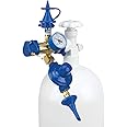Conwin Precision Plus Soft-Touch Push Valve Balloon Inflator, Medium, Multicolor