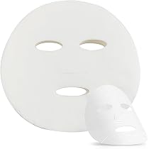 Amazon.com : Facial Mask Paper,Pre-Cut Facial Paper Sheet,DIY Skin ...