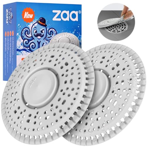 Zaa Shower Drain Hair Catcher Silicone Flat